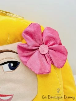 Coussin Aurore La Belle Au Bois Dormant Disney Store Oreiller Princesse Visage Tête -Poupées Soldes coussin aurore la belle au bois dormant disney store visage princesse fleur 6