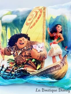 Coussin Vaiana Maui Disney Bateau Pirogue Oreiller -Poupées Soldes coussin vaiana maui bateau pirogue disney oreiller 2
