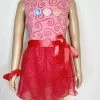 Ensemble Été Princesses Disney Store Taille 4-6 Ans Blanche Neige Cendrillon Aurore Body Jupe Rose
