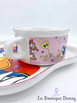 Ensemble Petit Déjeuner Assiette Bol Donald Daisy Disney That's Donald Studio Moonflower Coeur Love Amour 13 Ensemble Petit Déjeuner Assiette Bol Donald Daisy Disney That's Donald Studio Moonflower Coeur Love Amour -Poupées Soldes ensemble petit dejeuner donald daisy disney moonflower bol assiette coeur love rose 4
