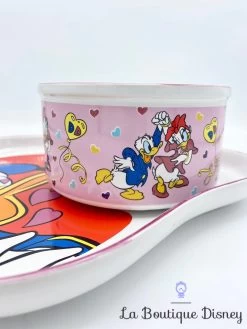 Ensemble Petit Déjeuner Assiette Bol Donald Daisy Disney That's Donald Studio Moonflower Coeur Love Amour 12 Ensemble Petit Déjeuner Assiette Bol Donald Daisy Disney That's Donald Studio Moonflower Coeur Love Amour -Poupées Soldes ensemble petit dejeuner donald daisy disney moonflower bol assiette coeur love rose 5