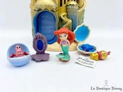 Figurine Château Palais Sous La Mer D'Ariel Animators Littles Collection La Petite Sirène Disney Store Ensemble Jeu Miniature -Poupées Soldes figurine maison animators la petite sirene ariel collection chateau atlantica disney store 1 1