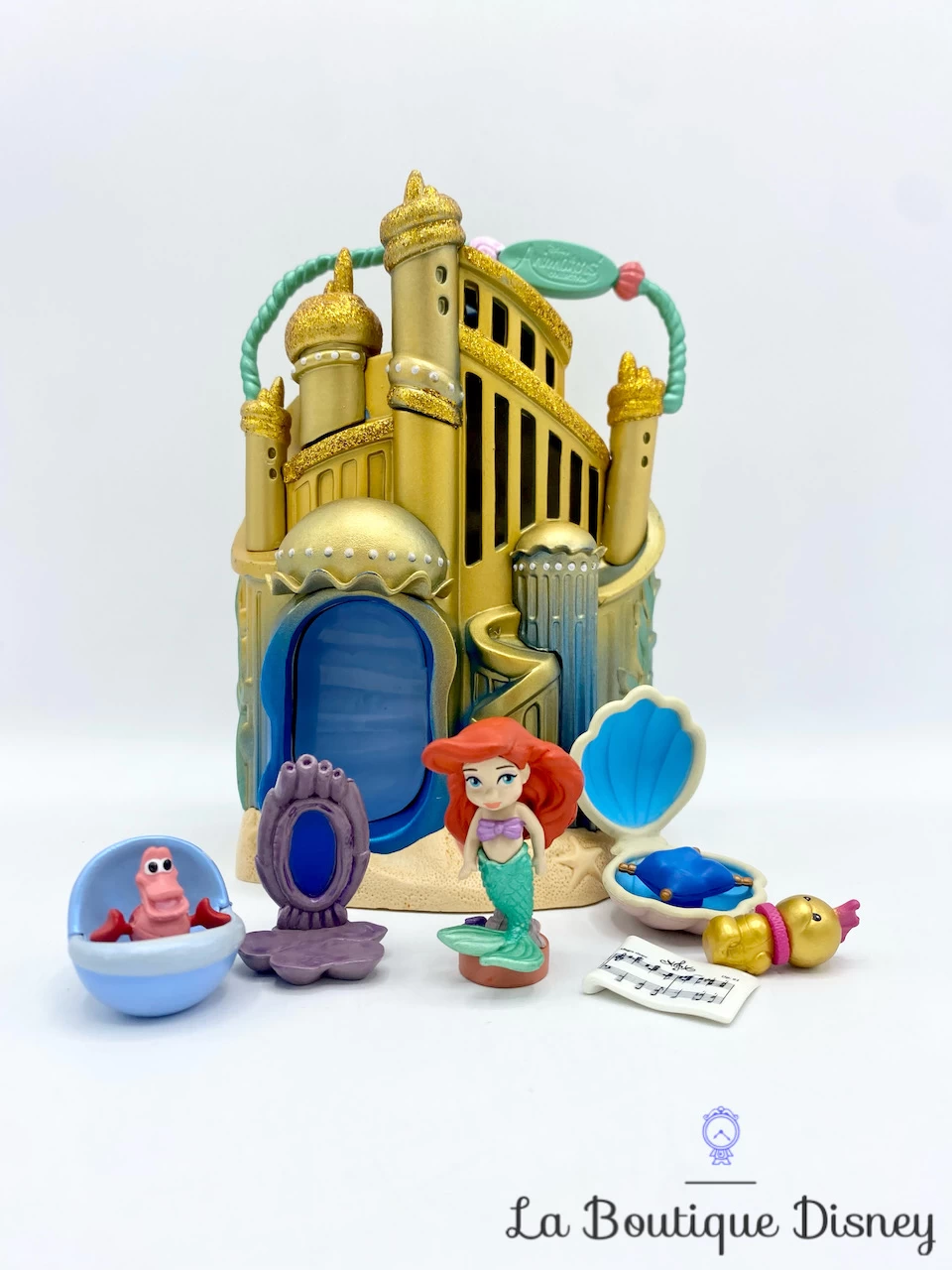 Poupées Soldes -Poupées Soldes figurine maison animators la petite sirene ariel collection chateau atlantica disney store 1