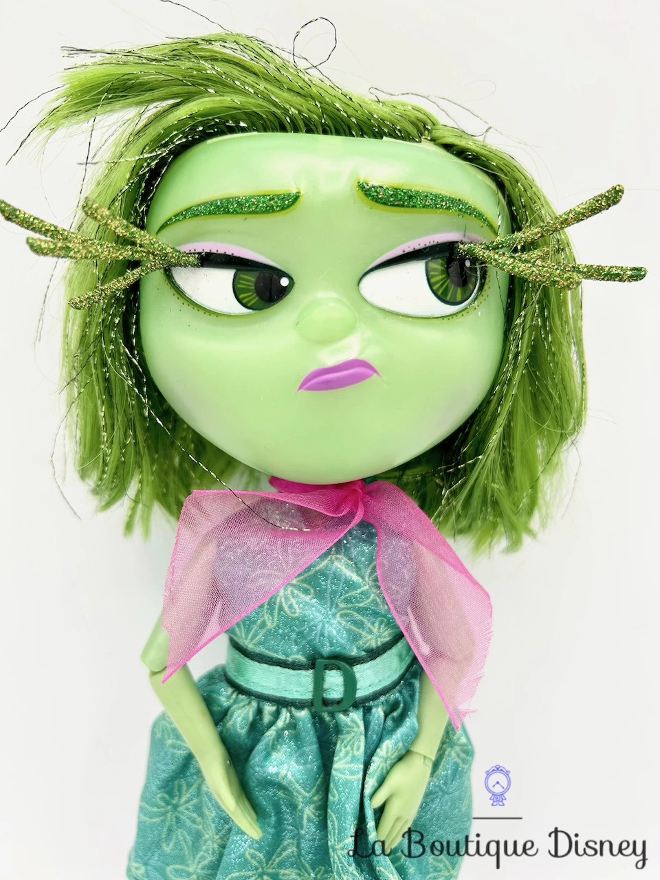 Figurine Dégout Vice Versa Disney Store Poupée Parlante De Luxe Disgust Interactive Plastique Vert 4 Figurine Dégout Vice Versa Disney Store Poupée Parlante De Luxe Disgust Interactive Plastique Vert – Image 2