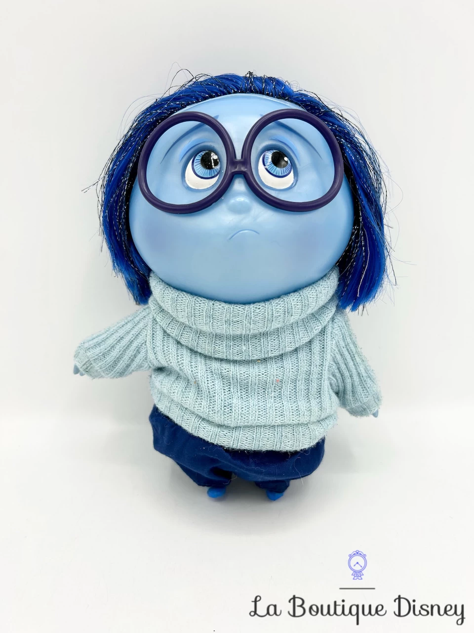 Figurine Tristesse Vice Versa Disney Store Poupée Parlante De Luxe Sadness Interactive Plastique Bleu 3 Figurine Tristesse Vice Versa Disney Store Poupée Parlante De Luxe Sadness Interactive Plastique Bleu