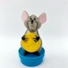 Figurine Roquefort Les Aristochats Disney Bouchon Smarties Souris Grise Vintage 7 Cm -Poupées Soldes figurine roquefort souris les aristochats disney nestle bouchon souris fromage 1