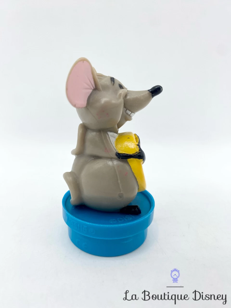 Figurine Roquefort Les Aristochats Disney Bouchon Smarties Souris Grise Vintage 7 Cm 5 Figurine Roquefort Les Aristochats Disney Bouchon Smarties Souris Grise Vintage 7 Cm – Image 3