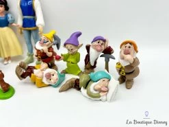 Figurines Blanche Neige Et Les Sept Nains Playset Disney Store Coffret Ensemble De Jeu -Poupées Soldes figurines blanche neige et les sept nains playset disney store coffret ensembe de jeu 2