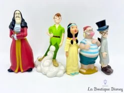 Figurines Peter Pan Disney Vintage RARES Crochet Mouche Jean Lili La Tigresse 10 Cm -Poupées Soldes figurines de bain peter pan disney vintage collector rare jouets de bain mouche jean lili tigresse crochet 1