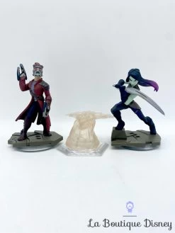 Figurine Disney Infinity 2.0 Pack Aventure Gardiens De La Galaxie Marvel Super Heroes Star Lord Gamora Jeu Vidéo