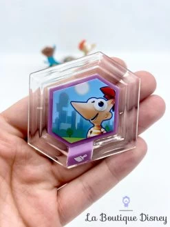 Figurine Disney Infinity 1.0 Pack Toy Box Phineas Et Ferb Jeu Vidéo Agent P Power Disc -Poupées Soldes figurines disney infinity pack phibeas ferb perry ornithorynque power disc jeu video 4