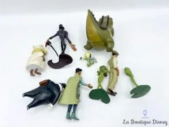 Figurines Playset La Princesse Et La Grenouille Disney Store Naveen Docteur Facilier Louis Lawrence Odie -Poupées Soldes figurines la princesse et la grenouille playset disney store coffret de figurines 2