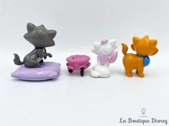 Figurines Marie Berlioz Toulouse Les Aristochats Disney Chats Coussin RARES 5 Cm -Poupées Soldes figurines marie berlioz toulouse les aristochats disney 1