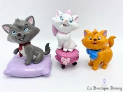 Figurines Marie Berlioz Toulouse Les Aristochats Disney Chats Coussin RARES 5 Cm -Poupées Soldes figurines marie berlioz toulouse les aristochats disney 2