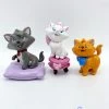 Figurines Marie Berlioz Toulouse Les Aristochats Disney Chats Coussin RARES 5 Cm -Poupées Soldes figurines marie berlioz toulouse les aristochats disney 3