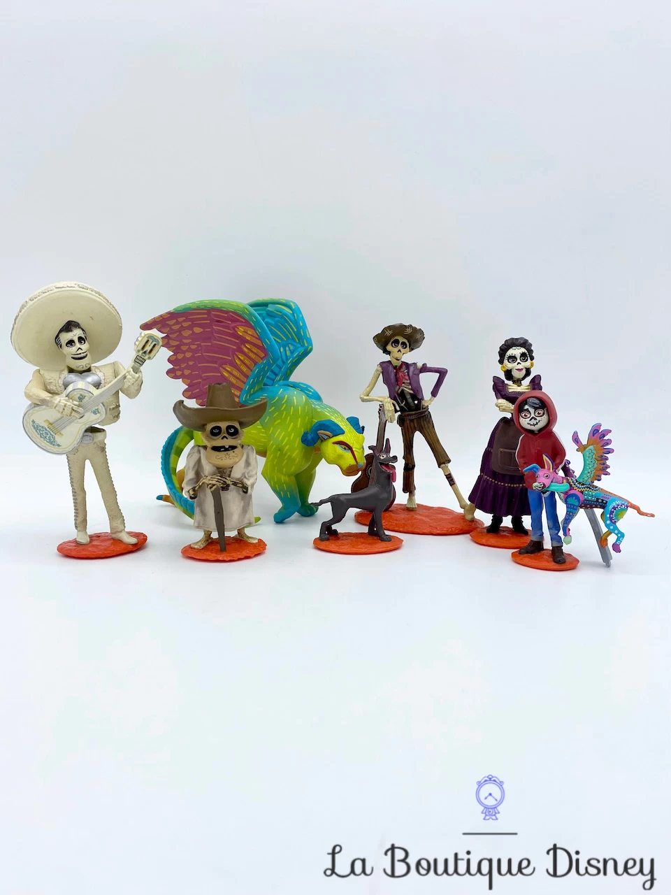 Figurines De Luxe Playset Coco Disney Store Miguel Dante Hector Ernesto Imelda Pepita 3 Figurines De Luxe Playset Coco Disney Store Miguel Dante Hector Ernesto Imelda Pepita