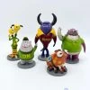 Playset Figurines Monstres Academy Disney Pixar Terry Perry Squishy Johnny Worthington Don Carlton Archie -Poupées Soldes figurines playset monstres academy disney pixar monstres compagnie 7