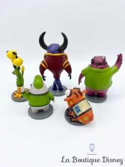 Playset Figurines Monstres Academy Disney Pixar Terry Perry Squishy Johnny Worthington Don Carlton Archie -Poupées Soldes figurines playset monstres academy disney pixar monstres compagnie 8