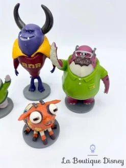 Playset Figurines Monstres Academy Disney Pixar Terry Perry Squishy Johnny Worthington Don Carlton Archie -Poupées Soldes figurines playset monstres academy disney pixar monstres compagnie 9