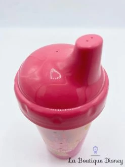 Gourde Apprentissage Aurore Blanche Neige Disney Gobelet Plastique Couvercle Princesses Rose -Poupées Soldes gobelet apprentissage princesses aurore blanche neige disney rose plastique verre 5