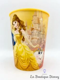 Gobelet La Belle Et La Bête Disney Fun House Verre Jaune Plastique -Poupées Soldes gobelet la belle et la bete disney fun house plastique jaune verre 4
