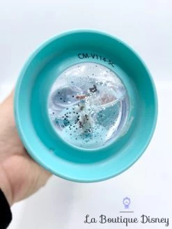 Gobelet Paille La Reine Des Neiges Disney Store Verre Plastique Bleu Anna Elsa Olaf Sven -Poupées Soldes gobelet paille anna elsa la reine des neiges disney store verre plastique figurine flotte 3