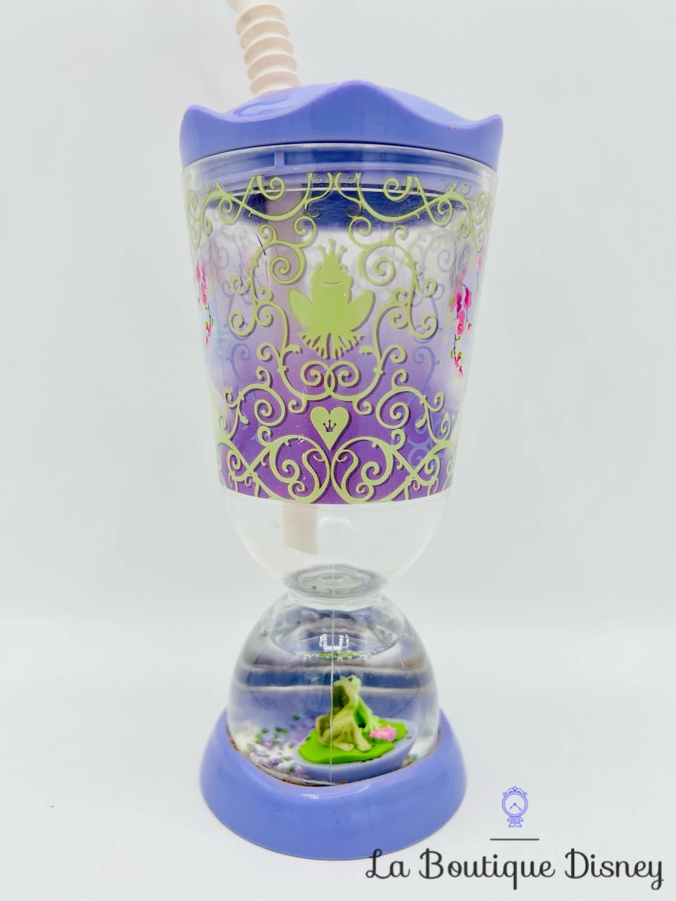 Gobelet Paille Tiana La Princesse Et La Grenouille Disney Store Verre Plastique Violet 5 Gobelet Paille Tiana La Princesse Et La Grenouille Disney Store Verre Plastique Violet – Image 3