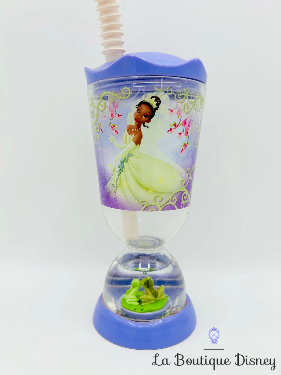 Gobelet Paille Tiana La Princesse Et La Grenouille Disney Store Verre Plastique Violet 4 Gobelet Paille Tiana La Princesse Et La Grenouille Disney Store Verre Plastique Violet – Image 2