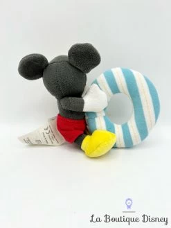Hochet Peluche Mickey Mouse Bébé Disney Store Disney Baby 15 Cm 8 Hochet Peluche Mickey Mouse Bébé Disney Store Disney Baby 15 Cm -Poupées Soldes hochet mickey mouse peluche disney store anneau rayures 4