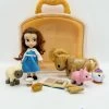 Ensemble De Jeu Coffret Mini Poupée La Belle Et La Bête Animators Collection Disney Store Valise -Poupées Soldes img 8117