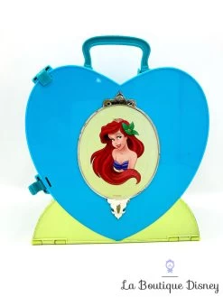 Jouet Ensemble Figurines Ariel La Petite Sirène Disney Playset Vintage Valise Mallette Coeur Carry Case -Poupées Soldes jouet ariel la petite sirene mini monde coeur mini figurines personnages chateau 2
