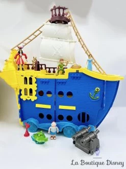 Jouet Figurines Bateau Peter Pan Disneyland Disney Mattel Ensemble De Jeu Crochet Wendy Crocodile Mouche