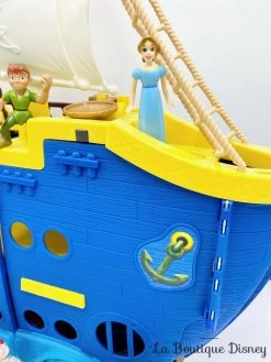 Jouet Figurines Bateau Peter Pan Disneyland Disney Mattel Ensemble De Jeu Crochet Wendy Crocodile Mouche -Poupées Soldes jouet bateau peter pan figurines playset disney store mattel wendy crochet mouche crocodile 8