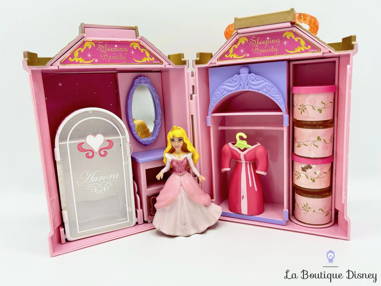Figurine Fashion Polly Pocket Château Aurore La Belle Au Bois Dormant Disney Store Sleeping Beauty Castle Play Set Mini Princesse 7 Figurine Fashion Polly Pocket Château Aurore La Belle Au Bois Dormant Disney Store Sleeping Beauty Castle Play Set Mini Princesse – Image 5