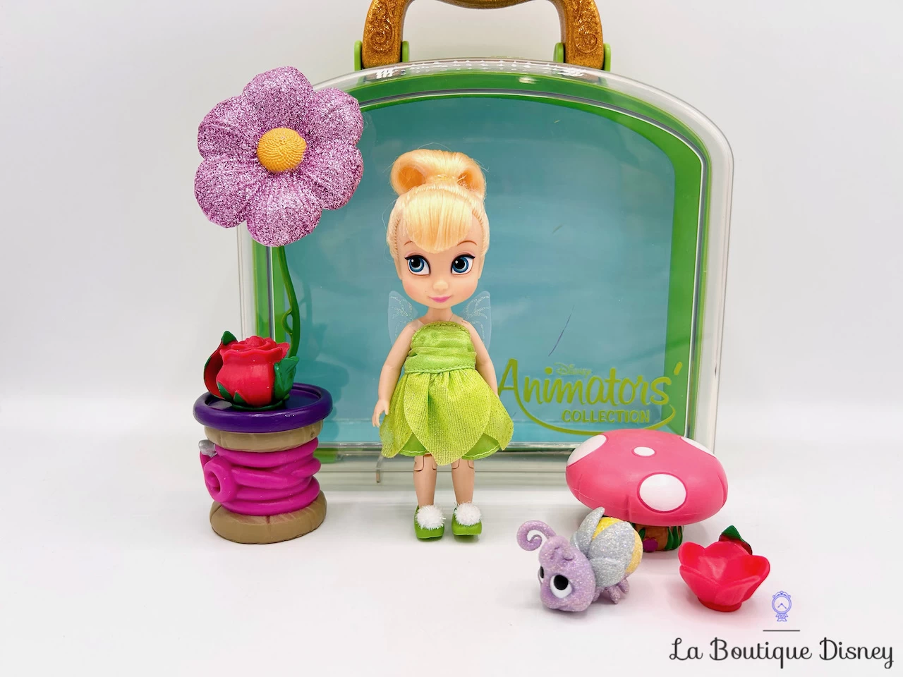 Ensemble De Jeu Coffret Mini Poupée Fée Clochette Animators Collection Disney Store Valise 4 Ensemble De Jeu Coffret Mini Poupée Fée Clochette Animators Collection Disney Store Valise – Image 2