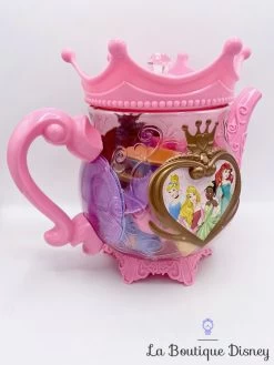 Jouet Dinette Princesses Théière Disney Store Plastique Rose -Poupées Soldes jouet dinette theiere princesses disney store rose plastique 2