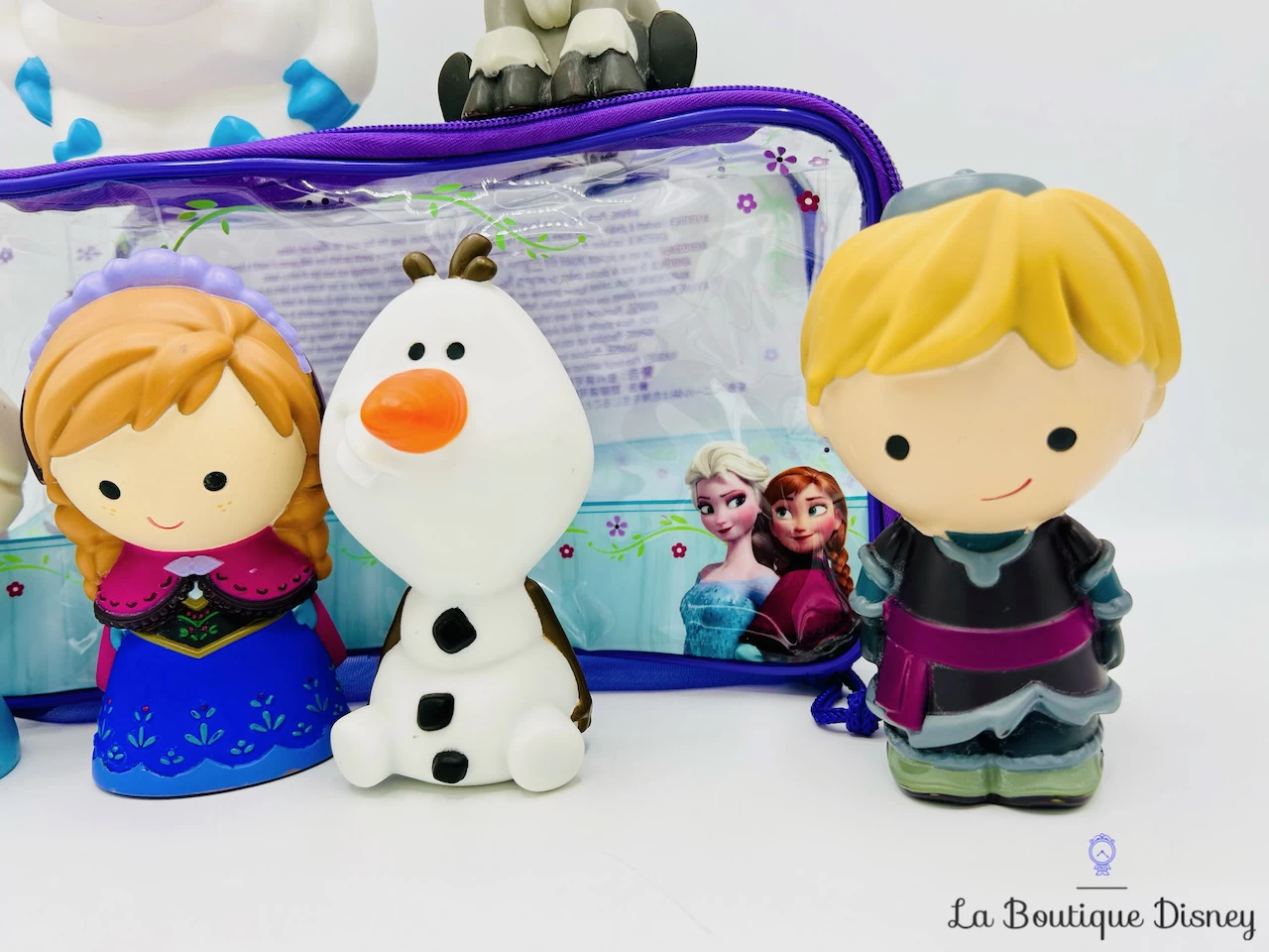 Jouet Figurines De Bain La Reine Des Neiges Disney Store 2015 Anna Elsa Kristoff Olaf Sven Guimauve 5 Jouet Figurines De Bain La Reine Des Neiges Disney Store 2015 Anna Elsa Kristoff Olaf Sven Guimauve – Image 3