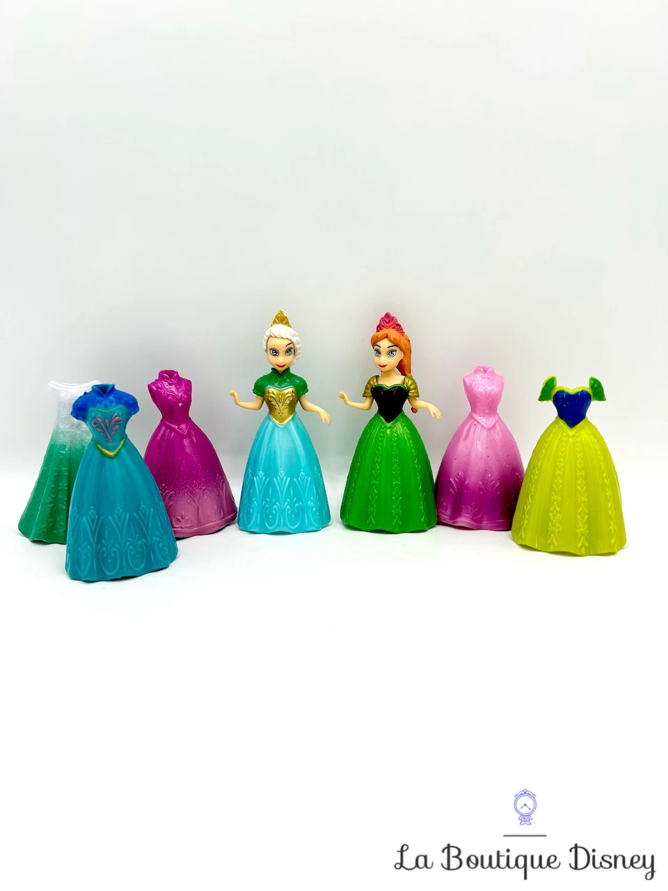 Figurines Magiclip Elsa Anna La Reine Des Neiges Disney Polly Clip Princesses Robes 3 Figurines Magiclip Elsa Anna La Reine Des Neiges Disney Polly Clip Princesses Robes