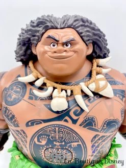 Jouet Figurine Musicale Maui En Vedette Disney Store 2017 Vaiana Demi Dieu Hameçon Interactif 31 Cm -Poupées Soldes jouet grande figurine maui interactive disney store vaiana musicale parlante 5