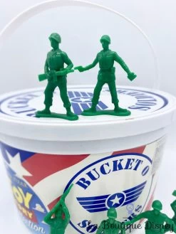 Jouet Seau Soldats Verts Toy Story Collection Disney Pixar Bucket O Soldiers Figurines -Poupées Soldes jouet soldats toy story bucket o soldiers disney think way toys pot seau 0
