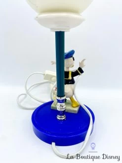Lampe De Chevet Donald Duck Walt Disney Productions Bleu Décoration Vintage -Poupées Soldes lampe donald duck walt disney productions vintage boule canard collection 7