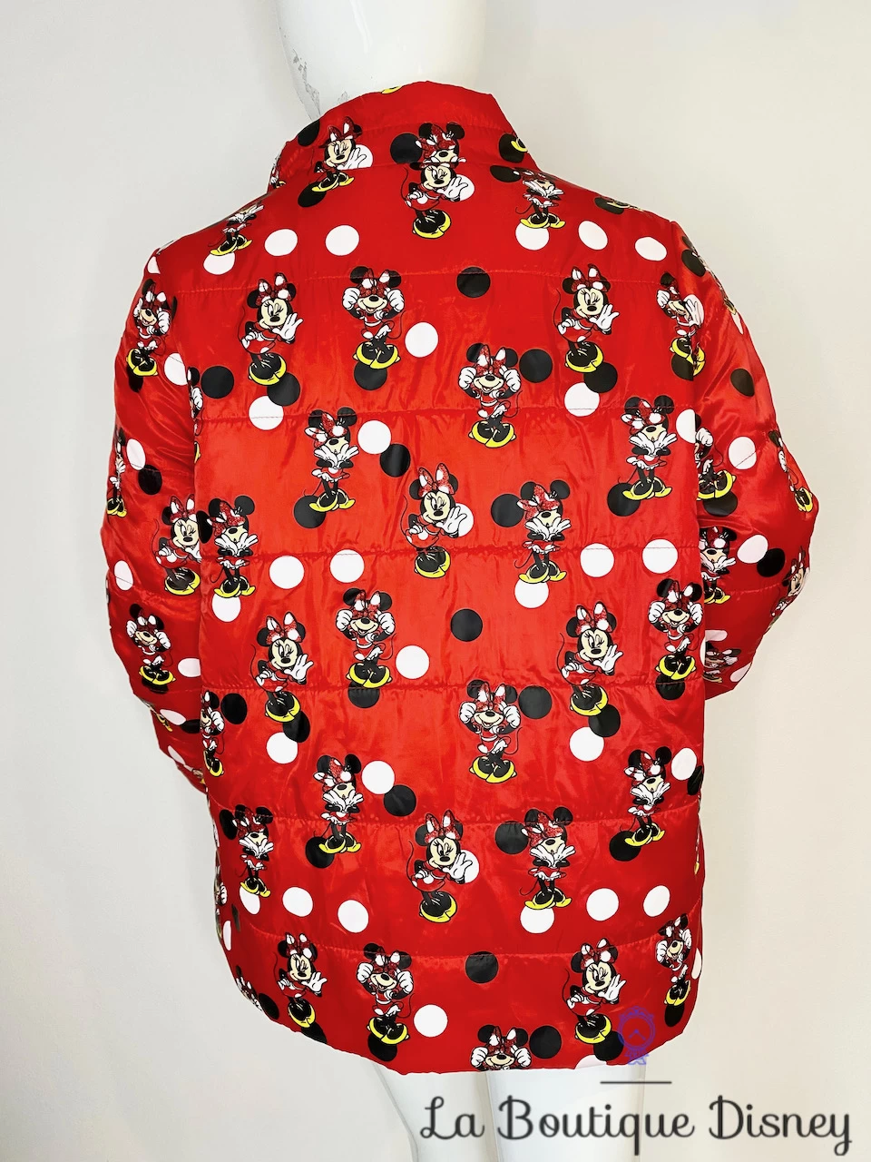 Manteau Doudoune Minnie Mouse Disney Store Taille 9-10 Ans Rouge Pois 5 Manteau Doudoune Minnie Mouse Disney Store Taille 9-10 Ans Rouge Pois – Image 3