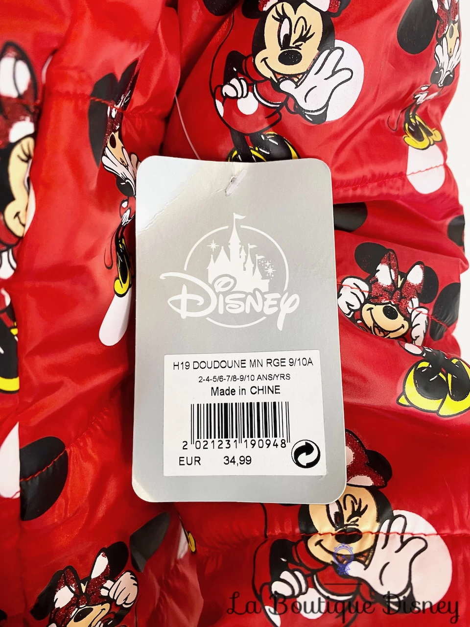 Manteau Doudoune Minnie Mouse Disney Store Taille 9-10 Ans Rouge Pois 6 Manteau Doudoune Minnie Mouse Disney Store Taille 9-10 Ans Rouge Pois – Image 4