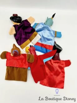 Marionnettes Aladdin Disney Main Vintage Iago Jafar Génie Abu 15 Marionnettes Aladdin Disney Main Vintage Iago Jafar Génie Abu -Poupées Soldes marionnettes aladdin abu jafar genie disney jouets main 5