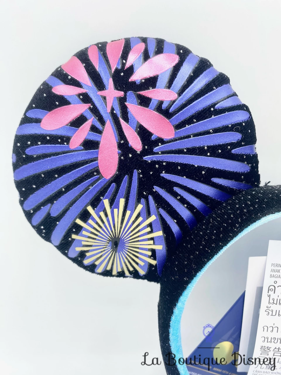 Serre Tête Oreilles Mickey Mouse The Main Attraction Série 12 Bouquet Final Château Cendrillon Disney Store Ears Édition Limitée Feu Artifice 3 Serre Tête Oreilles Mickey Mouse The Main Attraction Série 12 Bouquet Final Château Cendrillon Disney Store Ears Édition Limitée Feu Artifice – Image 2