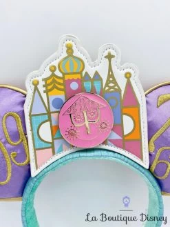 Serre Tête Oreilles Mickey Mouse The Main Attraction Série 4 It's A Small World Disney Store Ears Édition Limitée -Poupées Soldes oreilles ears mickey mouse its a small world the main attraction disney store edition limitee serre tete 3
