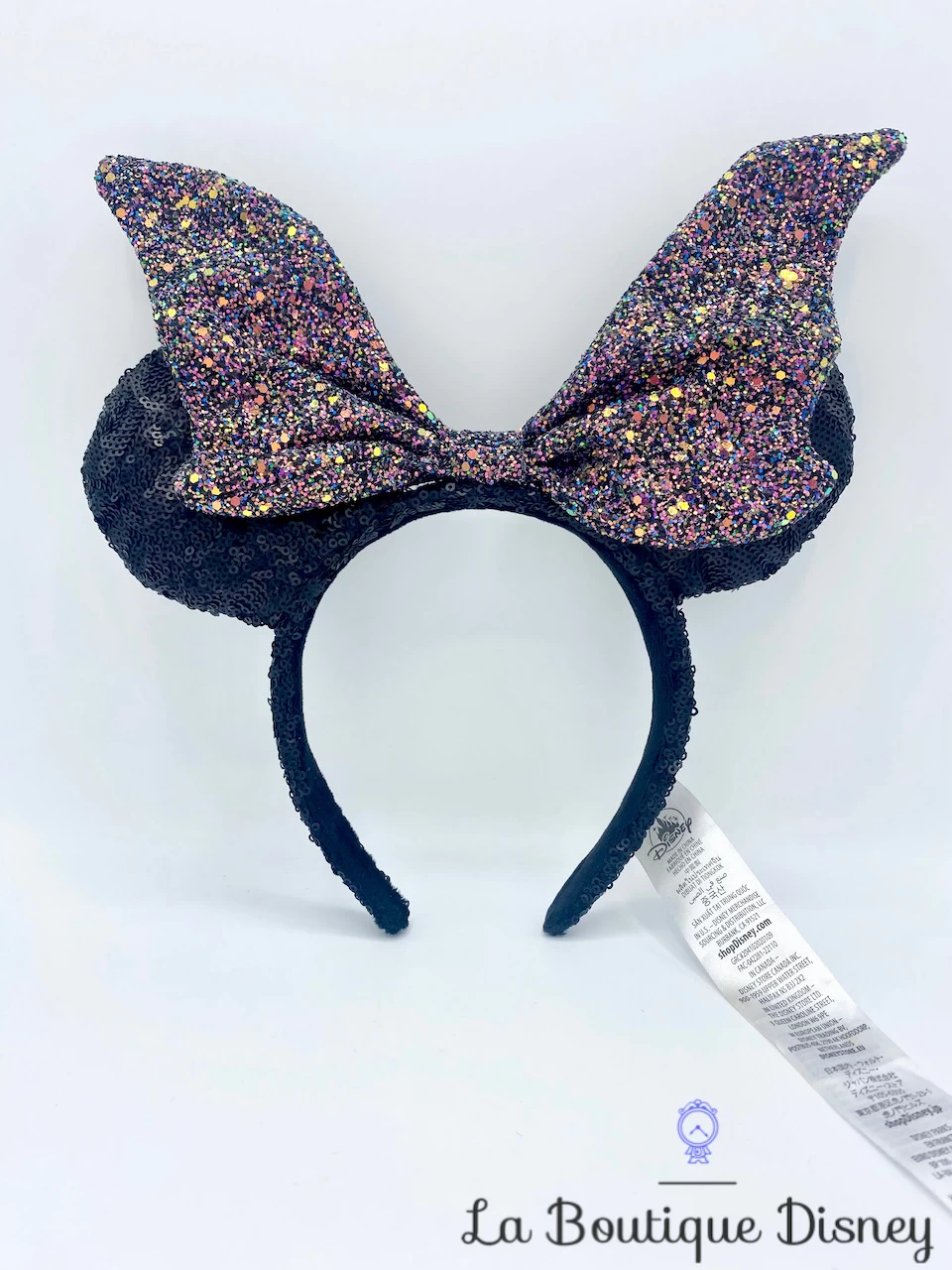 Serre Tête Oreilles Minnie Maléfique Disney Store Ears Cornes Strass Sequins 3 Serre Tête Oreilles Minnie Maléfique Disney Store Ears Cornes Strass Sequins