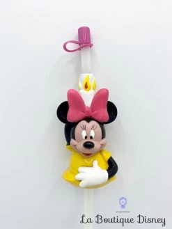Poupées Soldes -Poupées Soldes paille minnie mouse disney plastique noeud rose 1