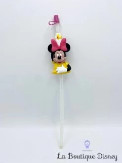 Paille Minnie Mouse Disney Plastique Relief 3D 35 Cm