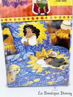 Parure Draps Housse Couette Taie Esmeralda Le Bossu De Notre Dame Disney CTI Vintage 140x200 -Poupées Soldes parure lit housse couette le bossu de notre dame disney vintage taie 1
